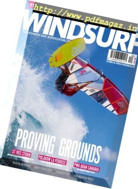 Windsurf – September 2016 Cover