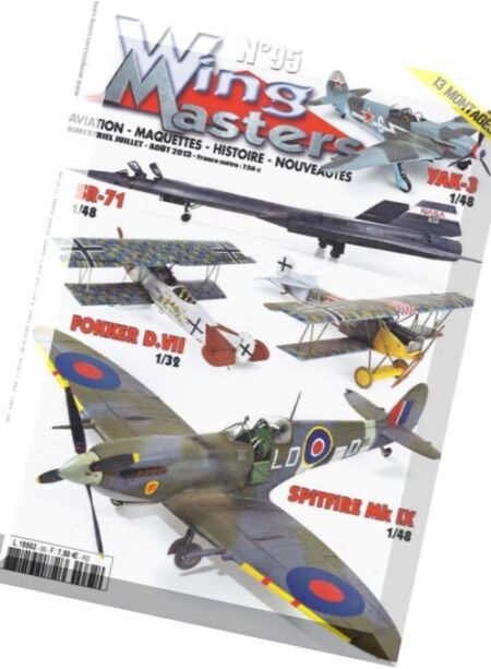 Wing Masters – N 95, Jilliet-Aout 2013 Cover