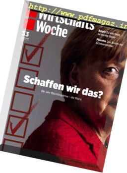 WirtschaftsWoche – 12 August 2016