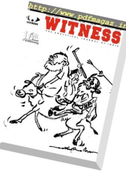 Witness – August 2016
