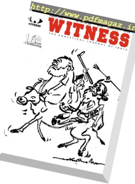 Witness – August 2016 Cover
