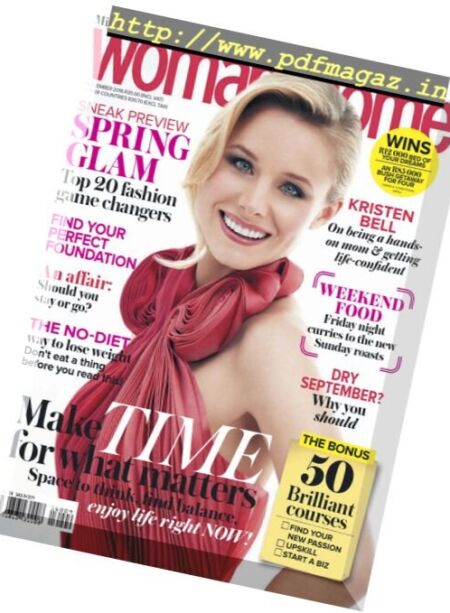 Woman & Home South Africa – September 2016 Cover