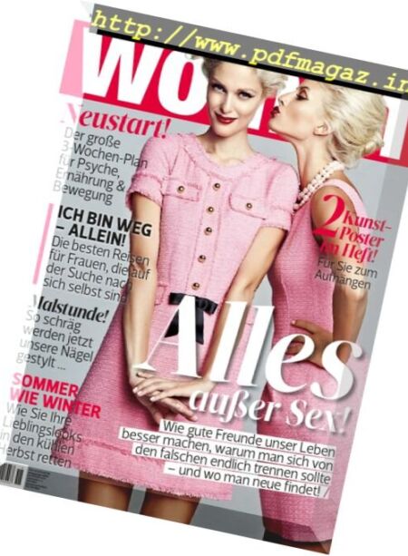 Woman Germany – 1 September 2016 Cover