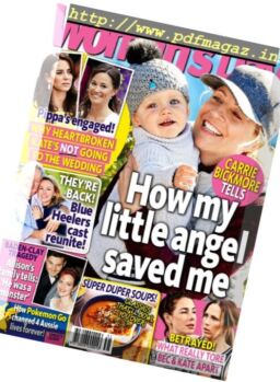 Woman’s Day – 1 August 2016