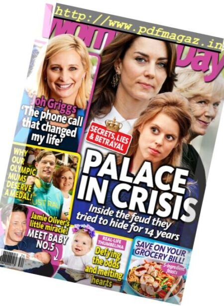 Woman’s Day Australia – 22 August 2016 Cover