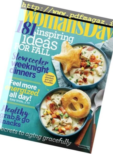 Woman’s Day – September 2016 Cover