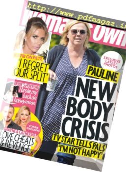 Woman’s Own – 15 August 2016