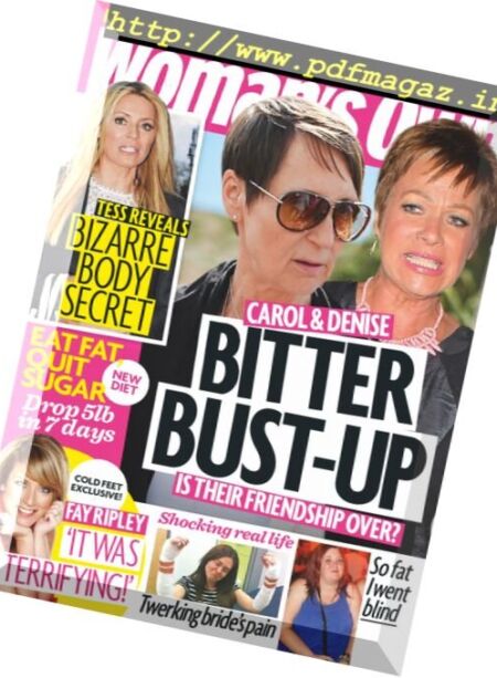 Woman’s Own – 5 September 2016 Cover