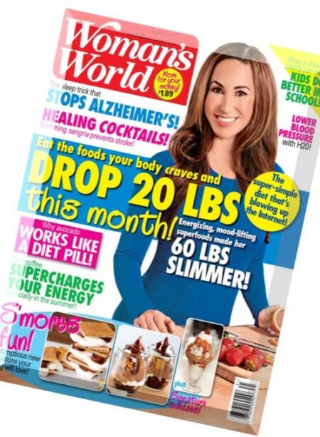 Woman’s World – 1 August 2016 Cover