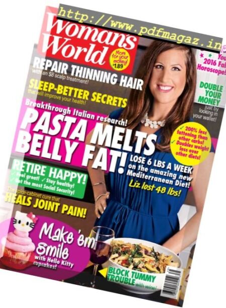 Woman’s World – 19 September 2016 Cover