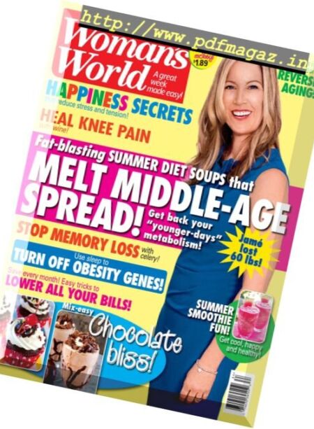 Woman’s World – 22 August 2016 Cover