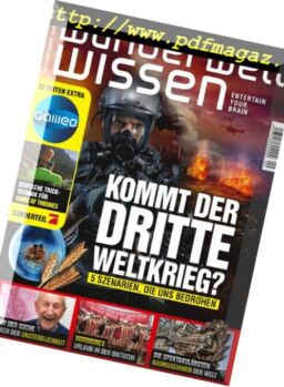 Wunderwelt Wissen – September 2016