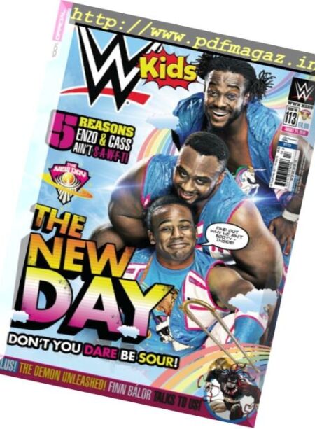WWE Kids – 24 August 2016 Cover