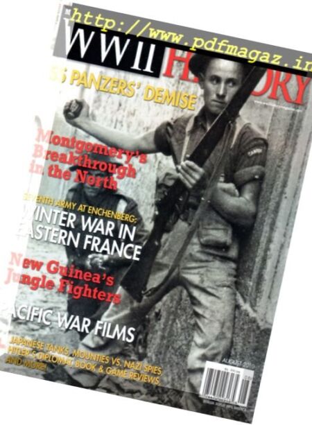 WWII History – August 2010 Cover