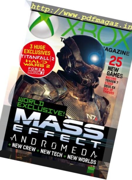 Xbox The Official Magazine UK – September 2016 Cover