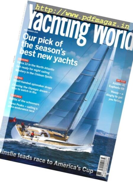 Yachting World – September 2016 Cover