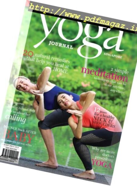 Yoga Journal Singapore – August-September 2016 Cover
