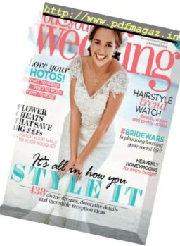 You and Your Wedding – July-August 2016
