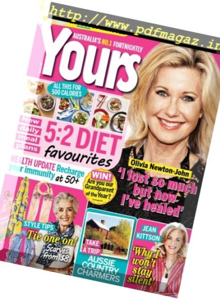 Yours Australia – Issue 67, 2016 Cover