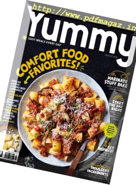 Yummy – August 2016 Cover