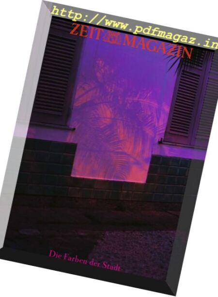 Zeit Magazin – 4 August 2016 Cover