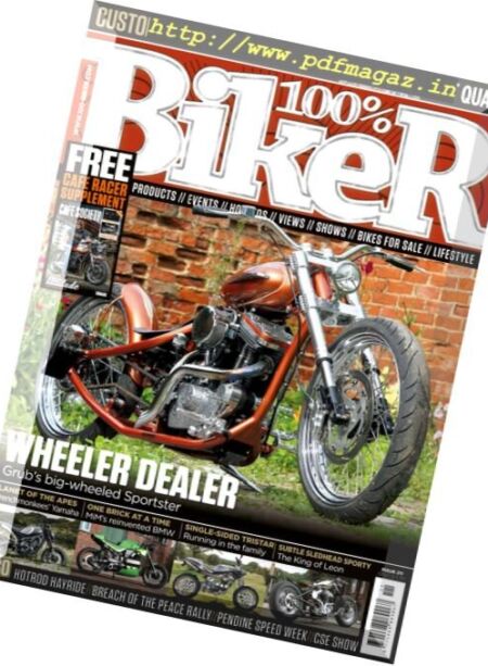 100% Biker – Issue 211, 2016 Cover