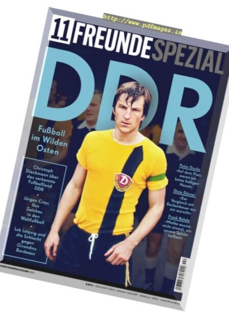 11 Freunde Spezial – DDR 2016 Cover