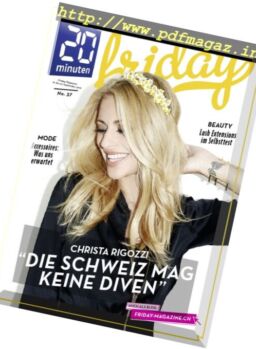 20 Minuten Friday – 16-22 September 2016