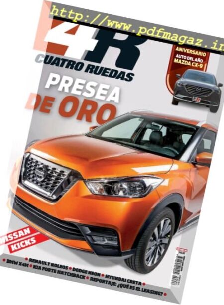 4R Cuatro Ruedas – Septiembre 2016 Cover