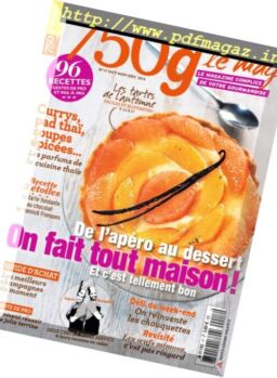 750g le mag – Octobre-Decembre 2016