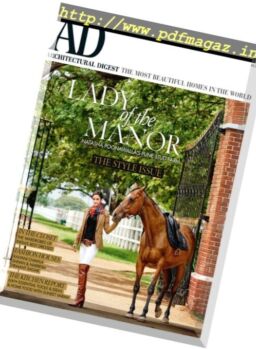 AD Architectural Digest India – September 2016