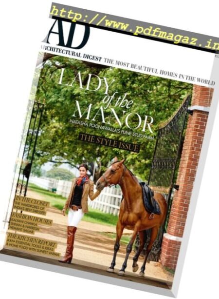 AD Architectural Digest India – September 2016 Cover