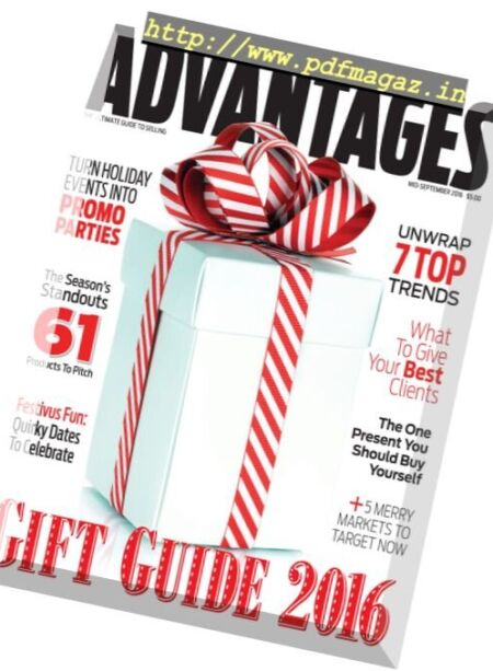Advantages – September 2016 Cover