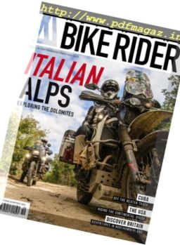 Adventure Bike Rider – September-October 2016