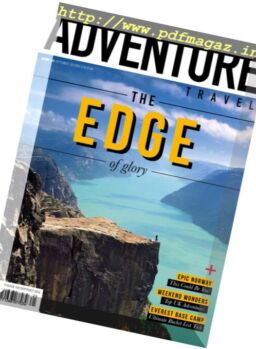 Adventure Travel – September-October 2016