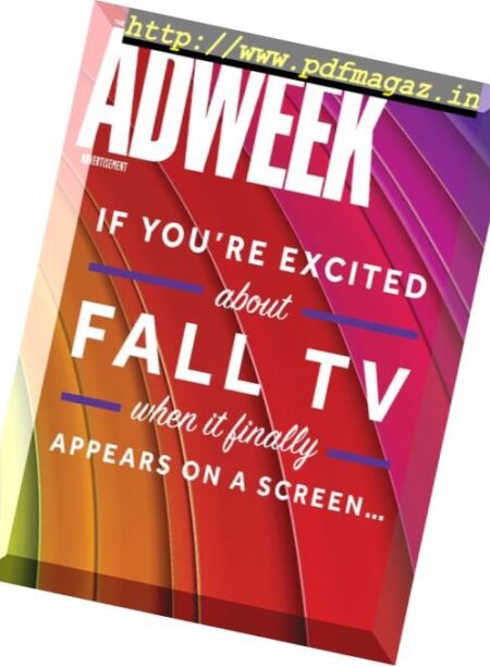 Adweek – 19 September 2016 Cover