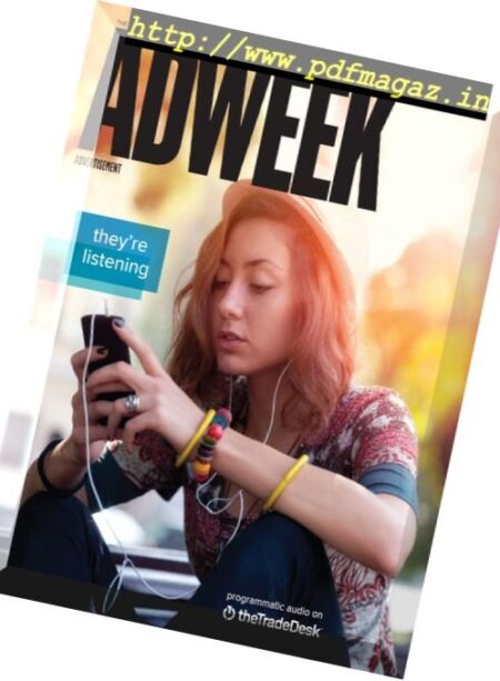 Adweek – 5 September 2016 Cover