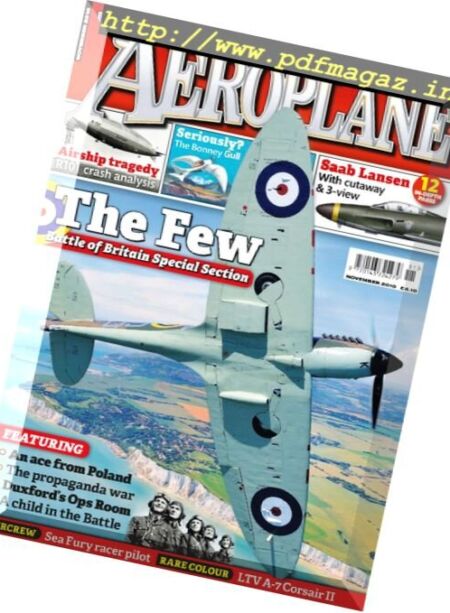 Aeroplane Monthly – November 2010 Cover
