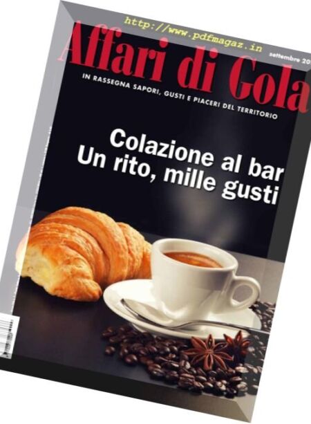 Affari di Gola – Settembre 2016 Cover