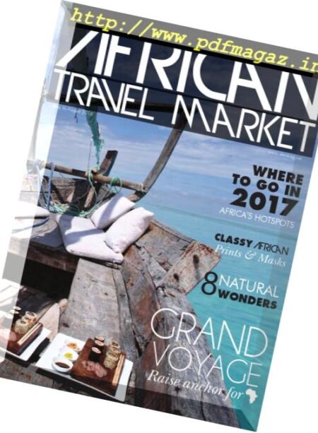 African Travel Market – May-August 2016 Cover