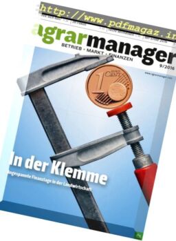 Agrarmanager – September 2016