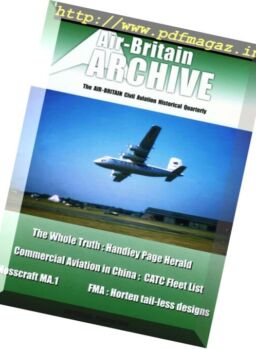 Air-Britain Aviation Archive – March 2009