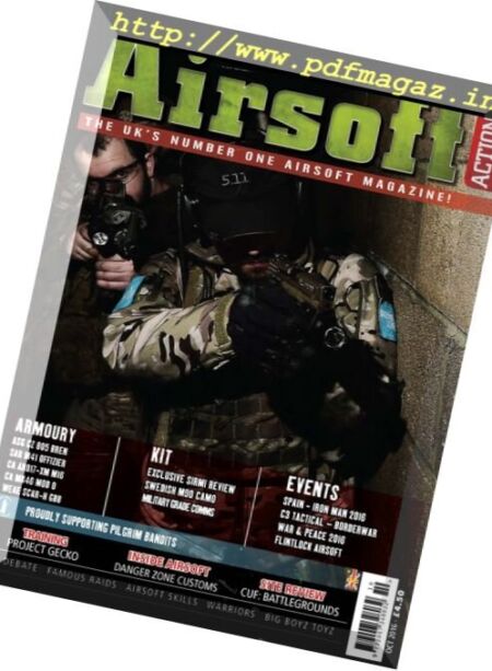 Airsoft Action – October 2016 Cover