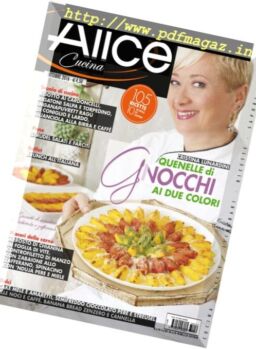 Alice Cucina – Ottobre 2016