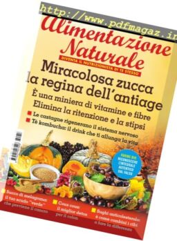 Alimentazione Naturale – Ottobre 2016