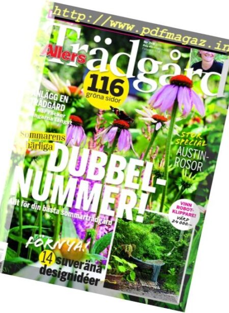 Allers Tradgard – Nr.7-8, 2016 Cover