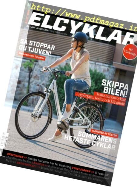 Allt om Elcyklar – Juni-Augusti 2016 Cover