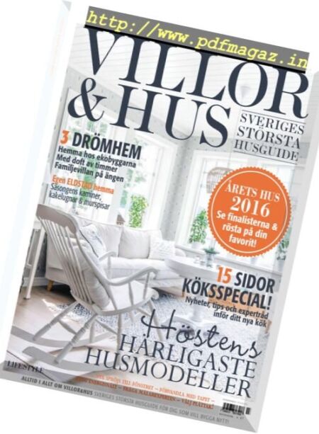 Allt Om Villor & Hus – Nr.3, 2016 Cover