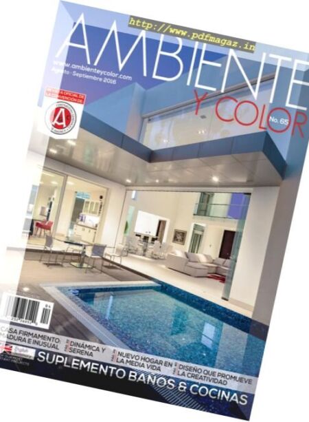Ambiente y Color – Agosto-Septiembre 2016 Cover