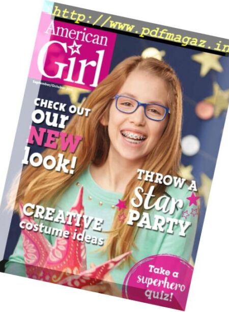 American Girl – October 2016 Cover